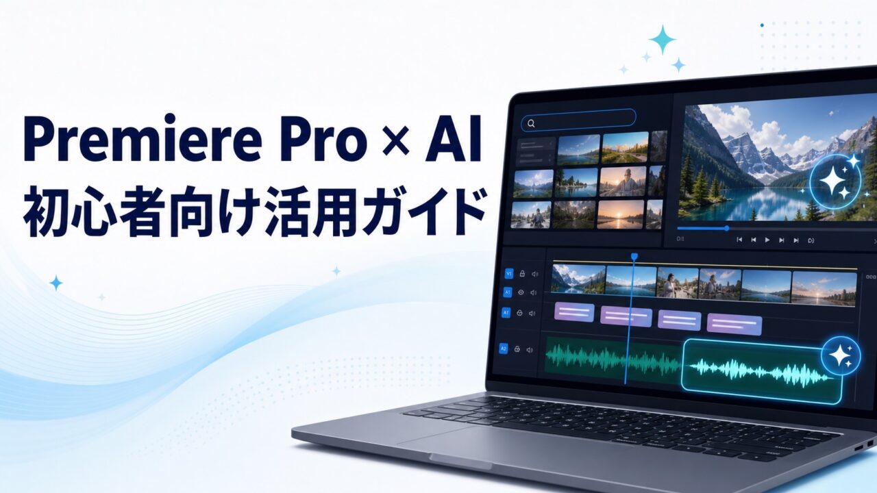 Premiere ProのAI機能を初心者向けに解説する2026年版アイキャッチ